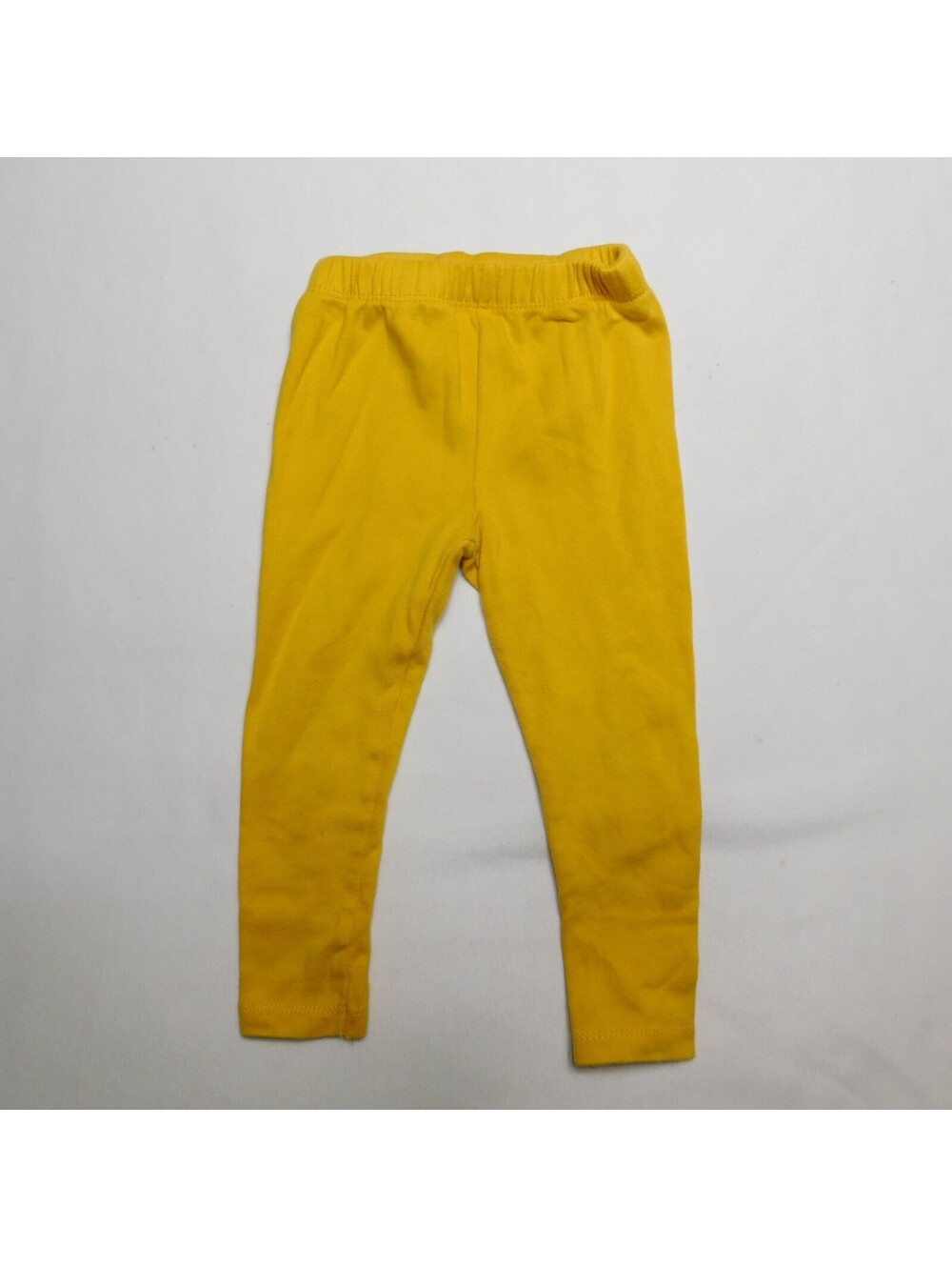 Disney Mickey and Friends Toddler Girls Leggings Size 2T Yellow Stretch Pants